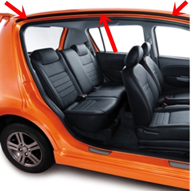 Perodua MYVI (2005 - 2010) - Door ROOF WEATHERSTRIP (NEW 