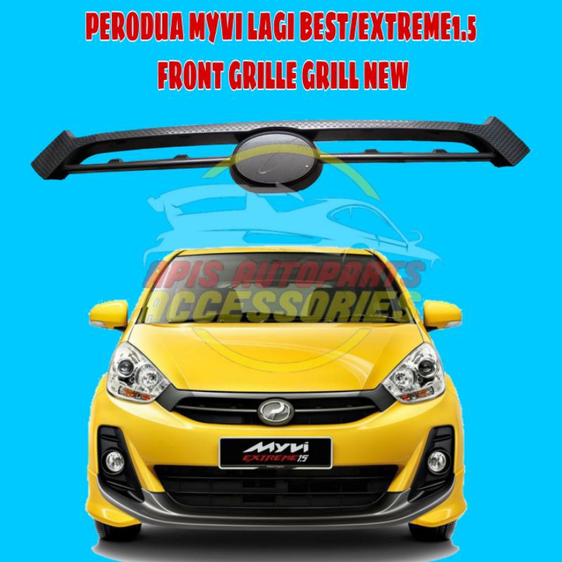 Perodua Myvi Lagi Best Extreme 1 5 Front Grille Grill Original