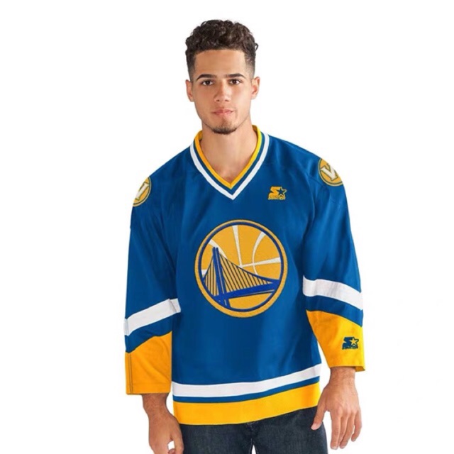 golden state warriors hockey jersey