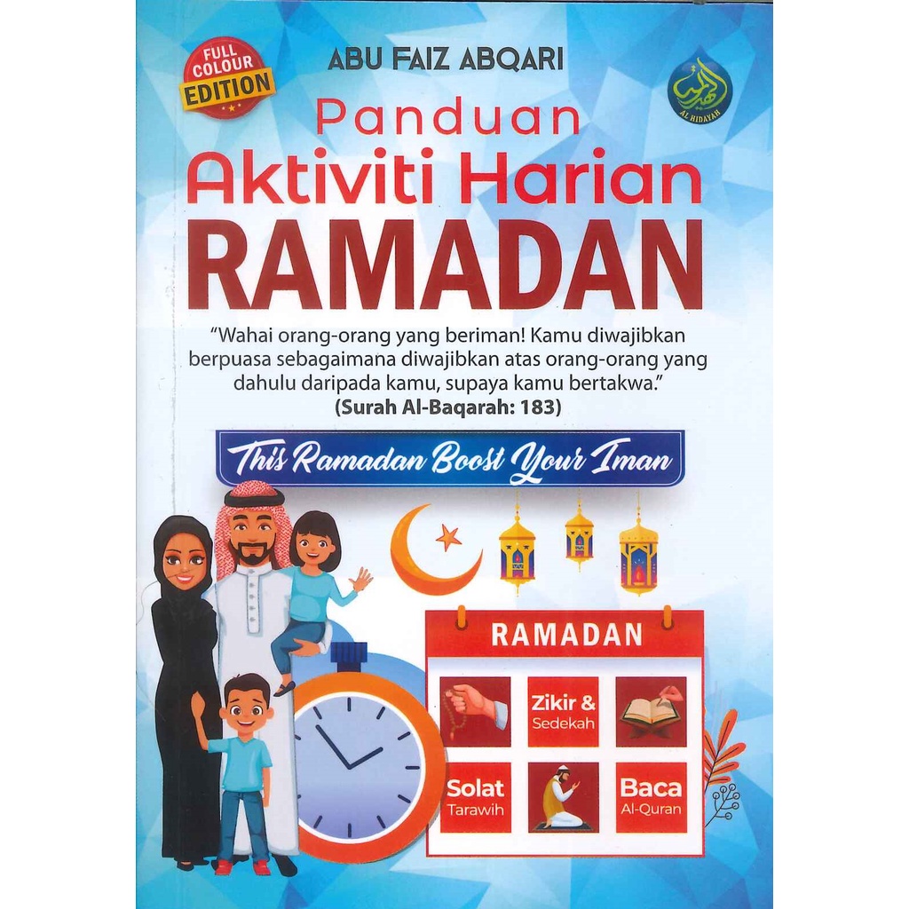 PANDUAN AKTIVITI HARIAN RAMADAN BERWARNA | Shopee Malaysia