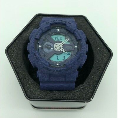 Casio G-Shock GA-110 GA110HT-2ADR - Heathered Blue Series | Shopee Malaysia
