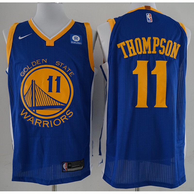 klay thompson blue jersey