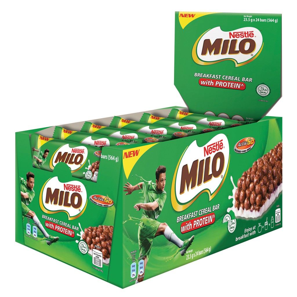 milo breakfast bar