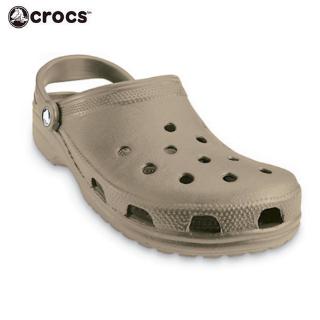 light brown crocs