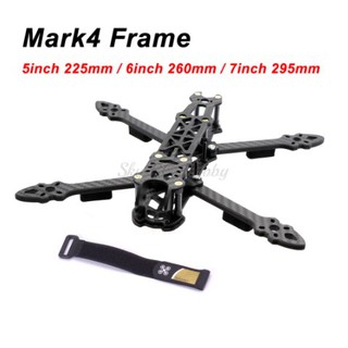 Ready Local Stock Rea Mark4 Hd7 7 Inch 295mm Carbon Fiber Freestyle Rc Quadcopter Drone Freestyle Frame Kit W 5mm Shopee Malaysia