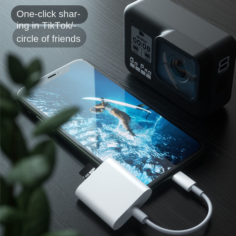 Durable Quality Card Reader sd Suitable Iphone Canon Nikon Slr Camera TF Memory All-In-One Universal - Image 4