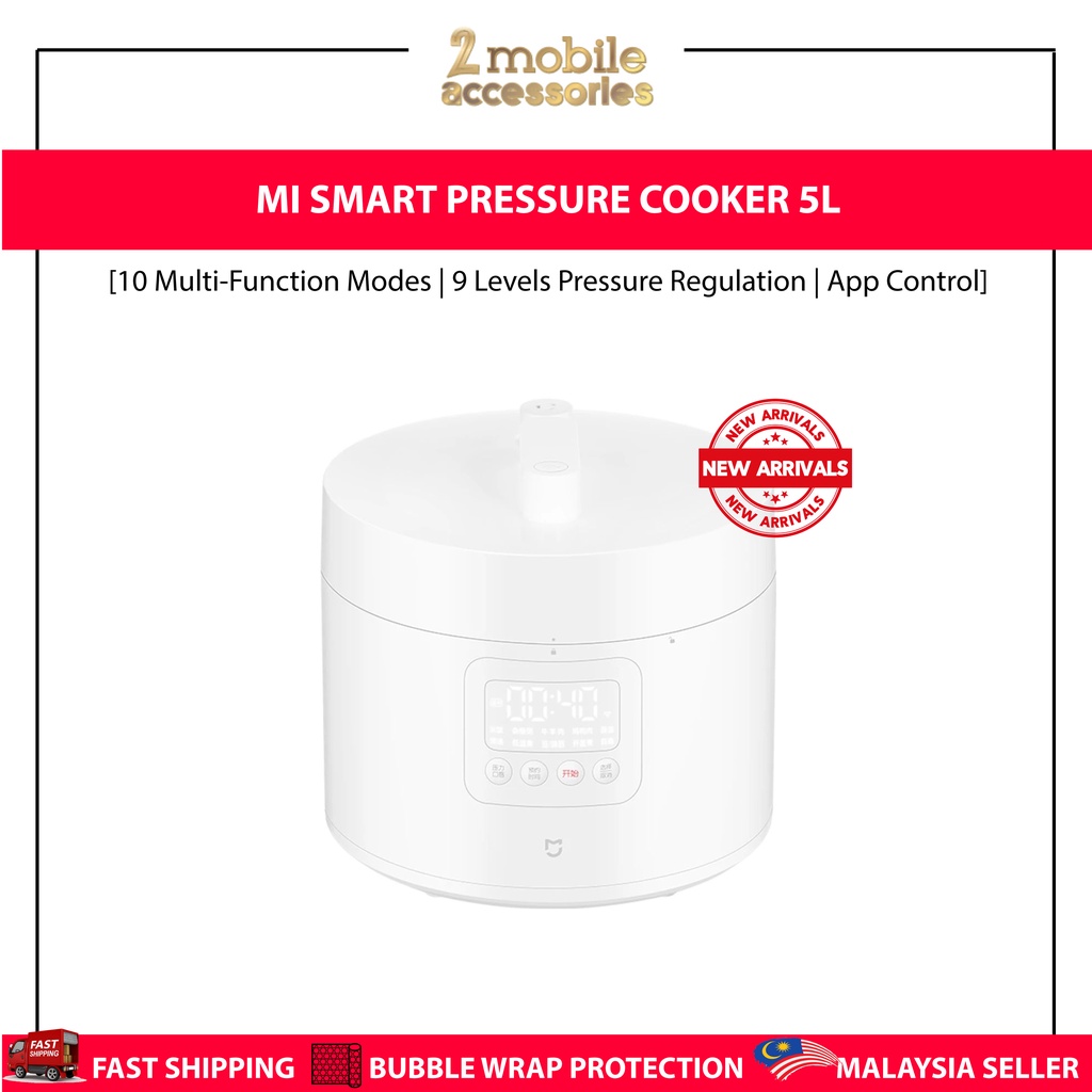 Xiaomi Mijia Smart Electric Pressure Cooker 5L | RIce Cooker | 压力锅 | 电饭煲]  1 Year Warranty