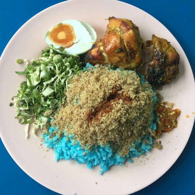 Nasi Kerabu Golok Ayam Bakar Madu Shopee Malaysia
