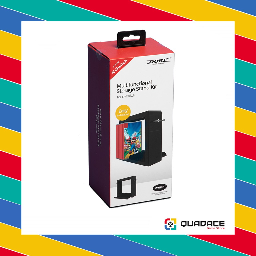 (Ready Stock) DOBE MULTIFUNCTIONAL STORAGE STAND KIT (FOR NINTENDO