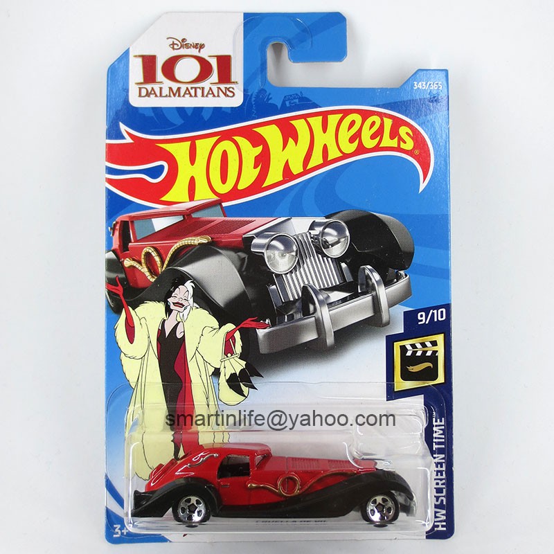 hot wheels cruella deville