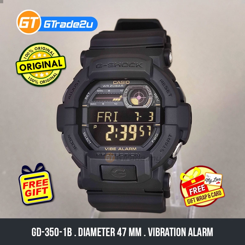 casio g shock vibe alarm