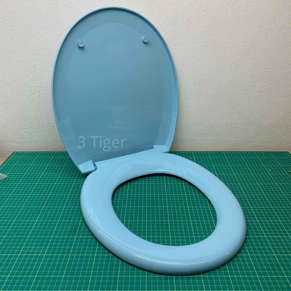 Heavy Duty Toilet Seat Cover With Adjustable Hinges Plastik Jamban Duduk Tandas Penutup Tandas Duduk Shopee Malaysia