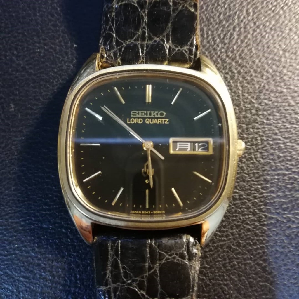 seiko quartz watch vintage