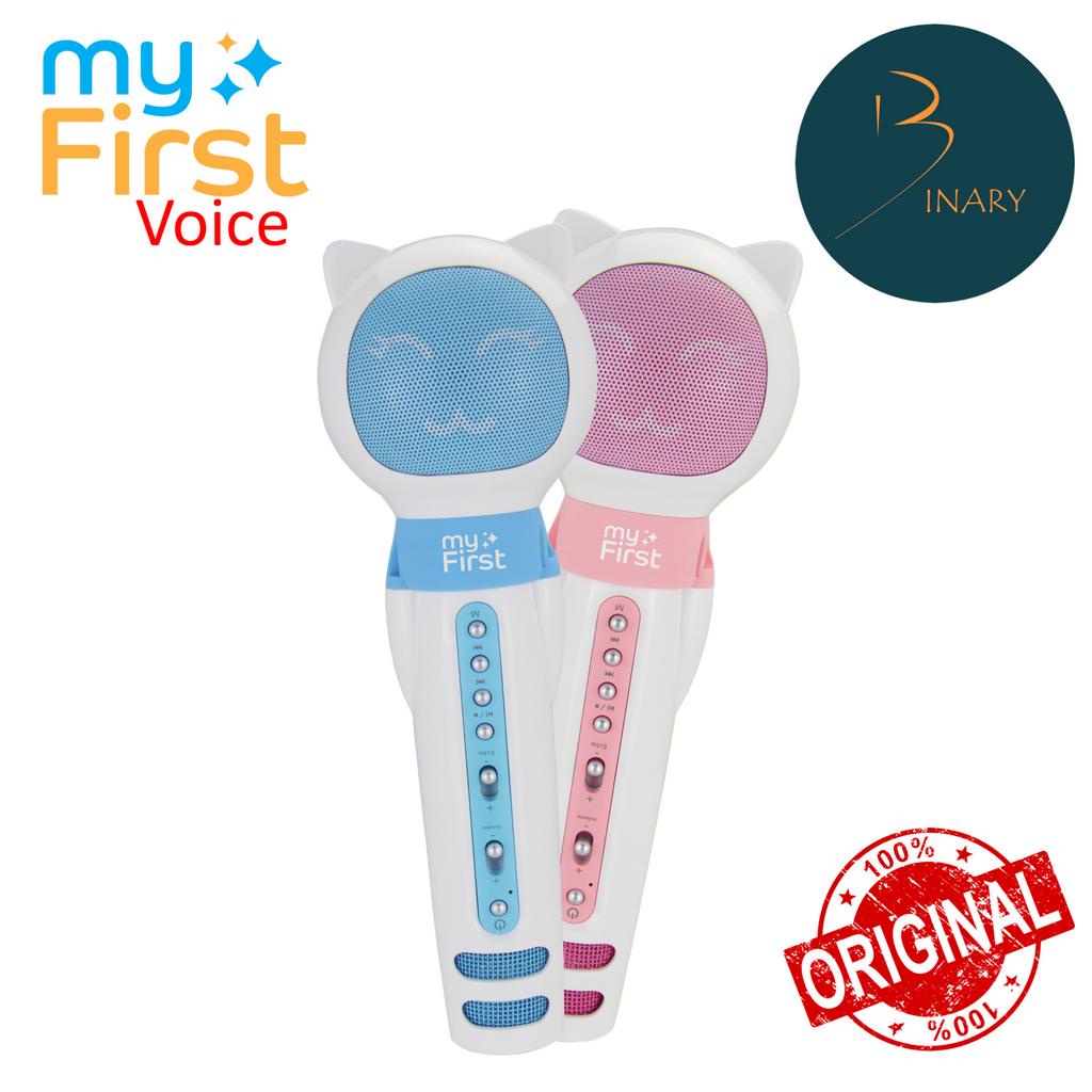 myFirst Voice Portable Singing Wireless Speaker With Musical Karaoke