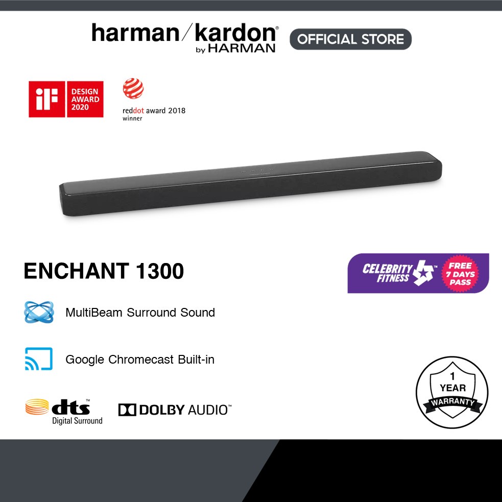 Harman Kardon Enchant 1300. All in One 13Channel Soundbar with