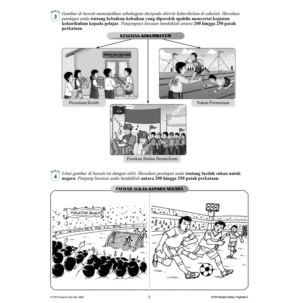 Riang Belajar Kssm Bahasa Melayu Tingkatan 4 Buku Latihan Topikal Nota Shopee Malaysia