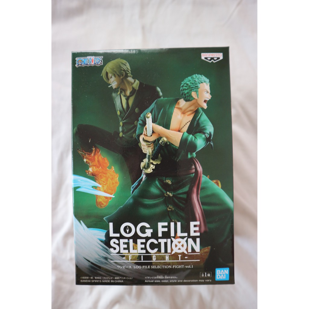 Banpresto One Piece Log File Selection Fight Vol 1 Zoro Shopee Malaysia