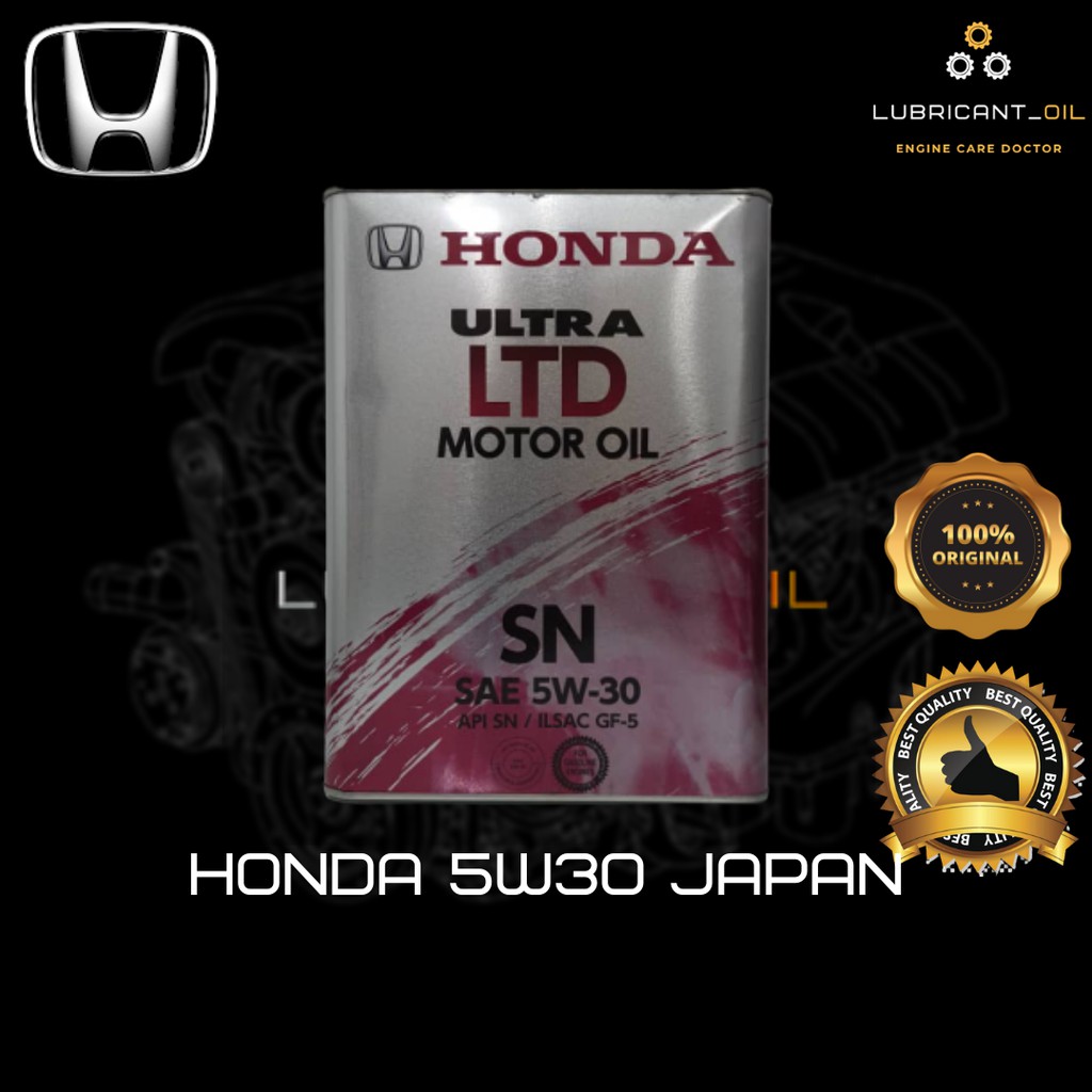 Honda ultra ltd 5w30