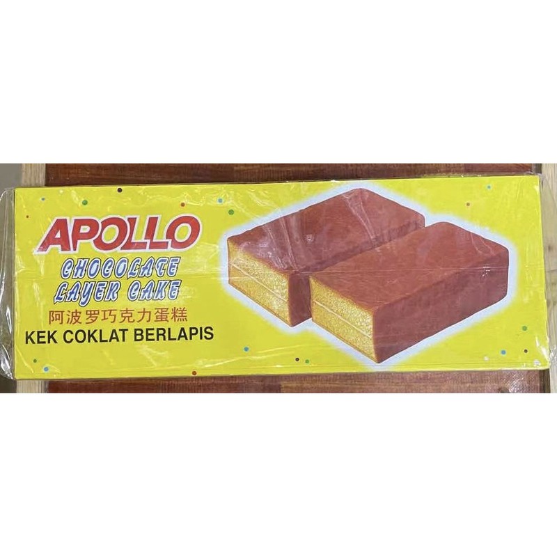 Ready Stock Apollo Layer Cake Kek Lapis 18gx24pcs