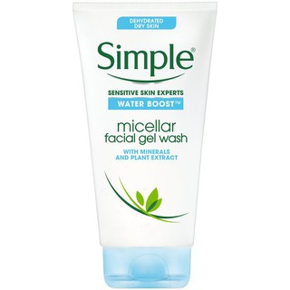 simple micellar gel wash shopee