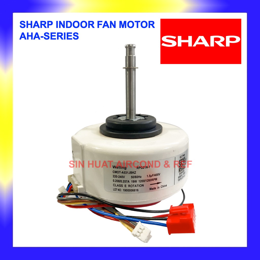 (AHASERIES) SHARP INDOOR FAN MOTOR AIRCOND Shopee Malaysia