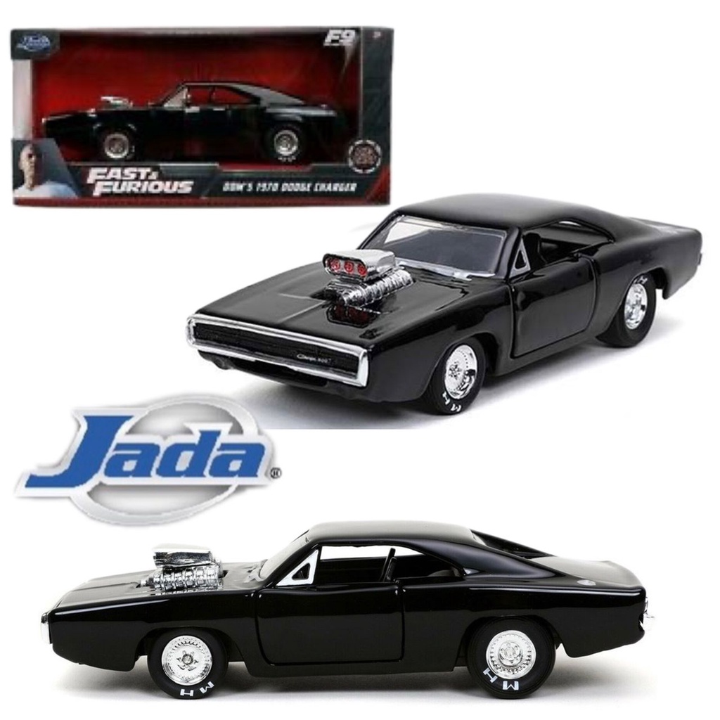 Original Jada 1:32 Fast & Furious F9 Han's Dom's 1970 Dodge Charger Diecast Car Ready Stock In Malaysia