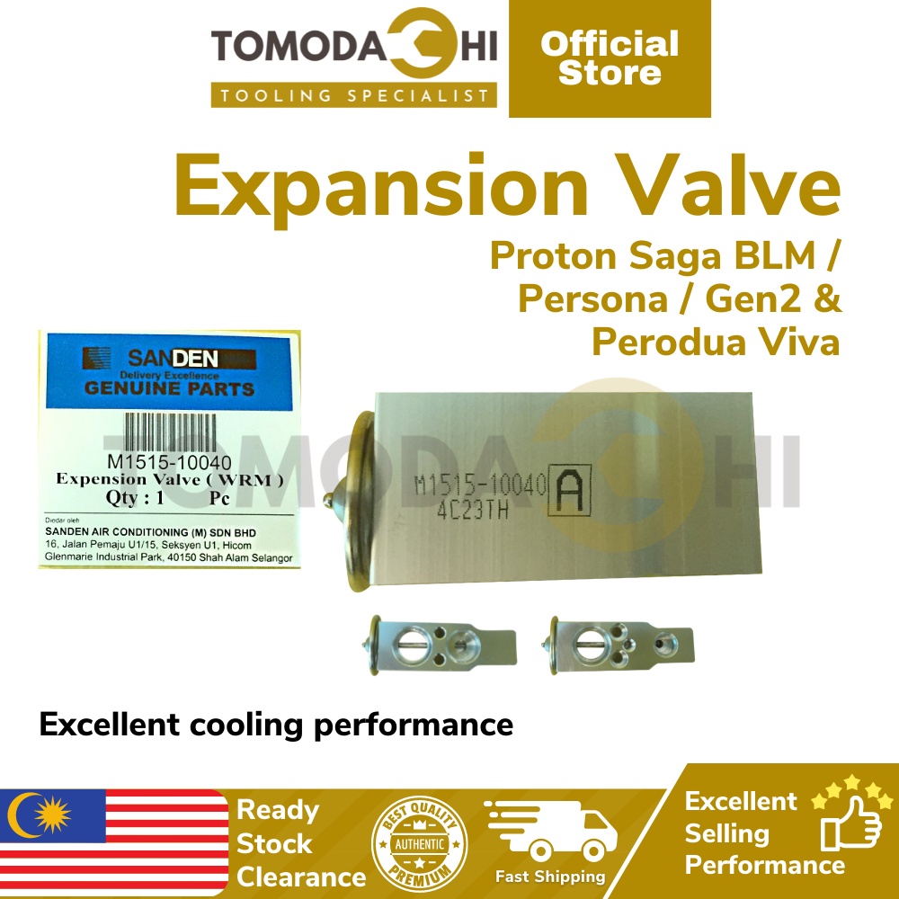 Tomodachi Car Air Cond Expansion Valve Aircond Proton Saga Blm Gen Persona Viva Valve Aircond