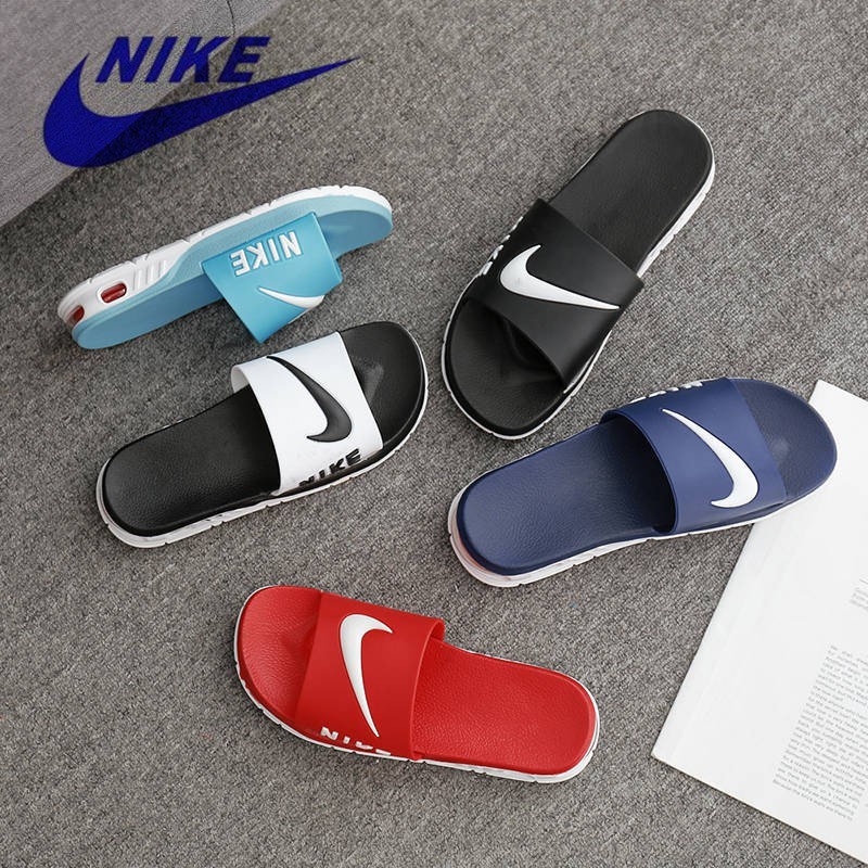 nike couple slippers