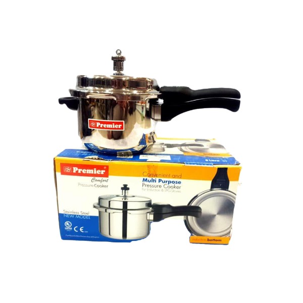 Premier Stainless Steel Pressure Cooker with Induction Bottom 5