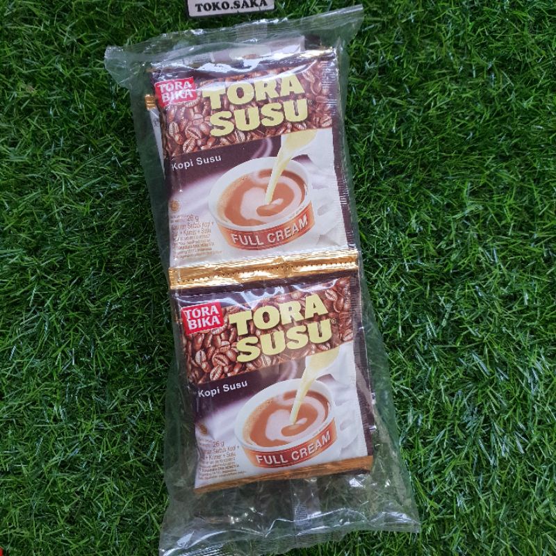 Torabika Milk - Tora Milk Full Cream - 10 Sachets Milk Coffee
