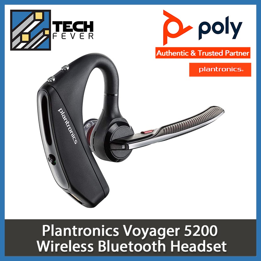 poly voyager 5200 bluetooth headset