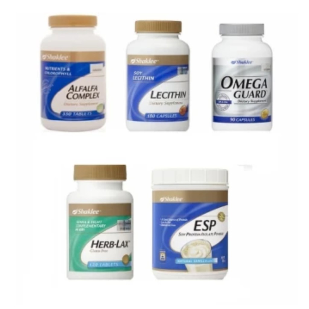 Shaklee Slimming Set (Full Set LECITHIN / Omega Guard/ HERB LAX