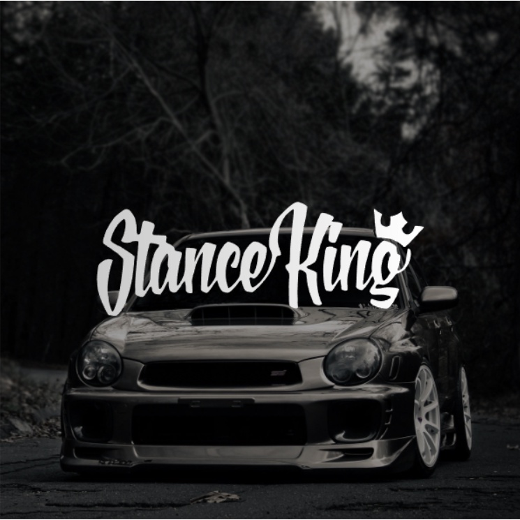 Stance King Jdm Sticker Jdm Life Stiker Jdm Shopee Malaysia