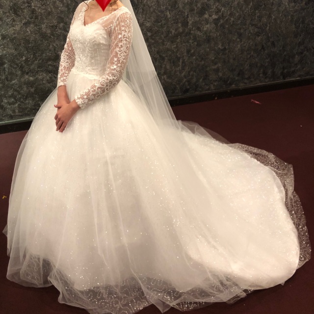 the diamond wedding gown