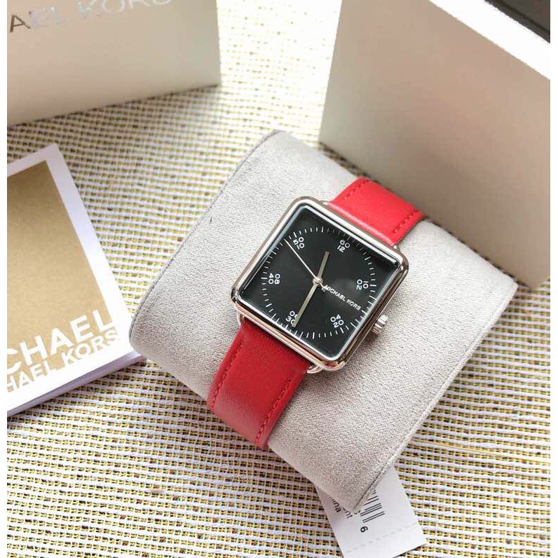 michael kors red belt