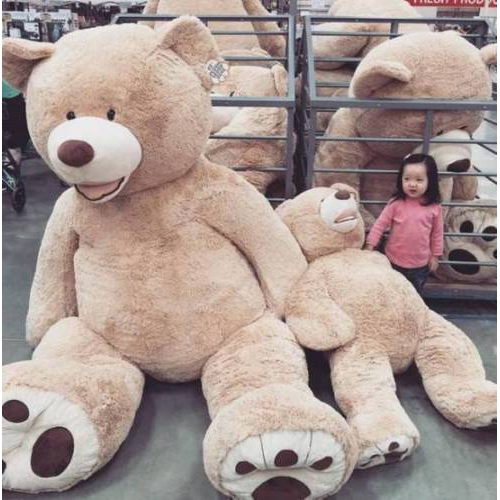 ONLY COVER 80-340CM Giant Large Big USA Teddy Bear Plush Soft Toys doll GiftS
