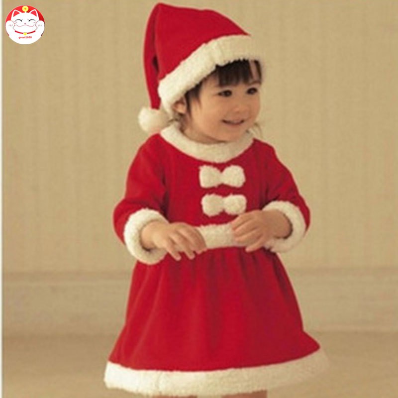 santa claus dress baby
