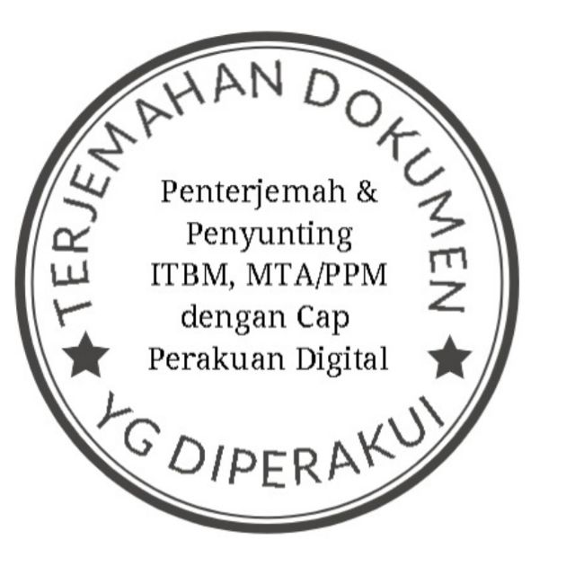 Certified Malay-English Translation for Certificates / Terjemahan 