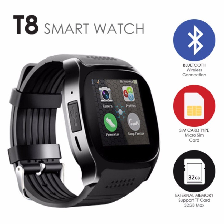 bluetooth smart watch sim card