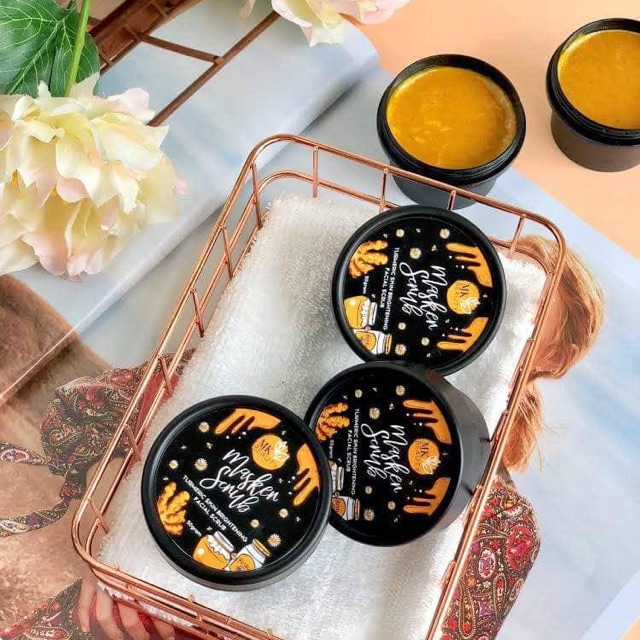 MK Beauty Scrub (Scrub Kunyit Madu Homemade) Shopee Malaysia