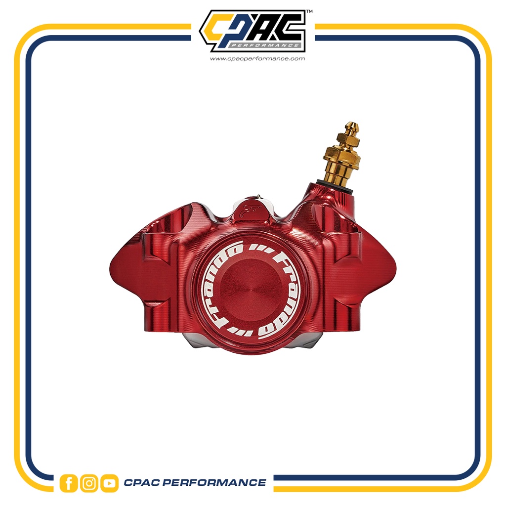 FRANDO FCC660 2 Piston CNC Brake Caliper (Monoblock) Shopee Malaysia