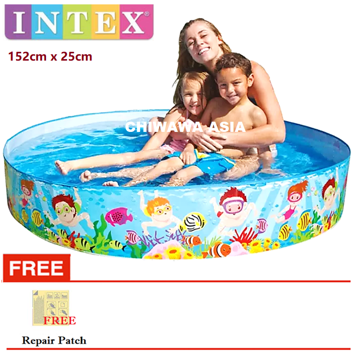 PROMOTION 56451 INTEX Swimming Indoor Outdoor Swim Pool PVC Basin KOLAM KANAK