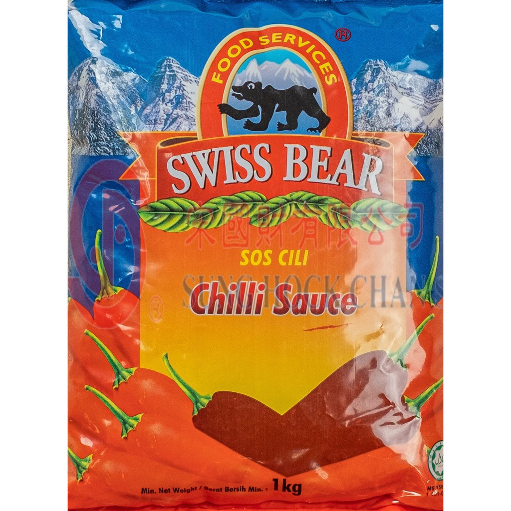 Chilli swiss sauce bear Sauce, Seasoning,