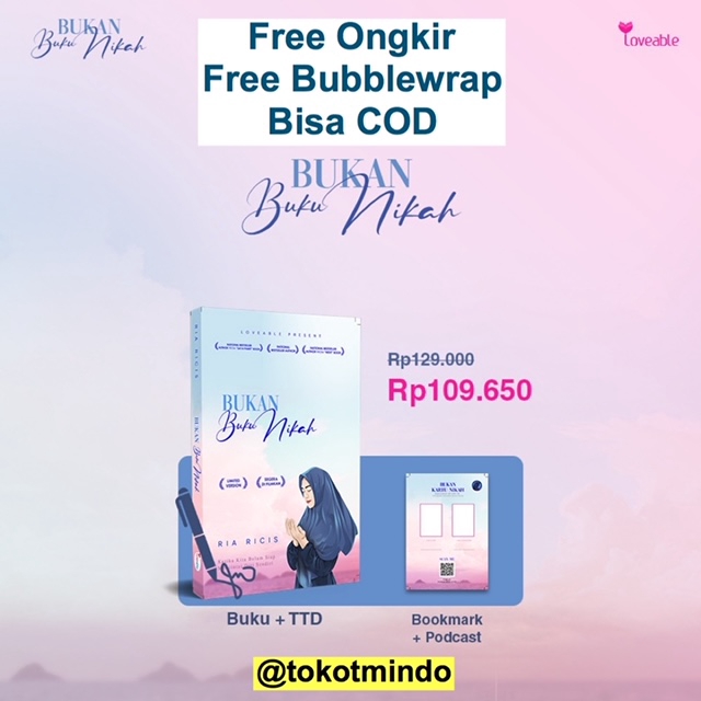 Bbn Not Marriage Book Ria Ricis Limited Version Ttd Writing Podcast Bonus Shopee Malaysia
