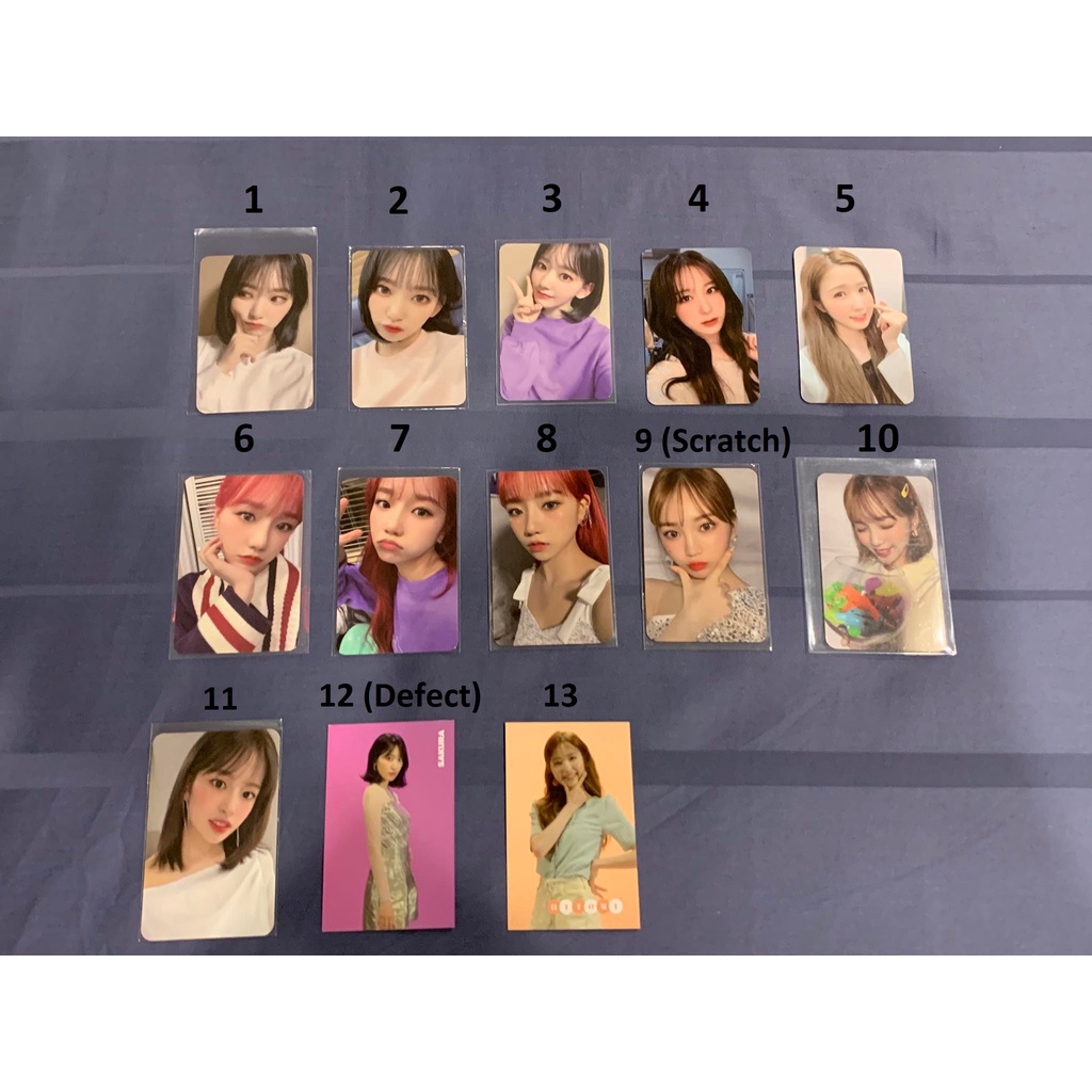 IZ*ONE IZONE Oneiric Diary Photocards | Shopee Malaysia