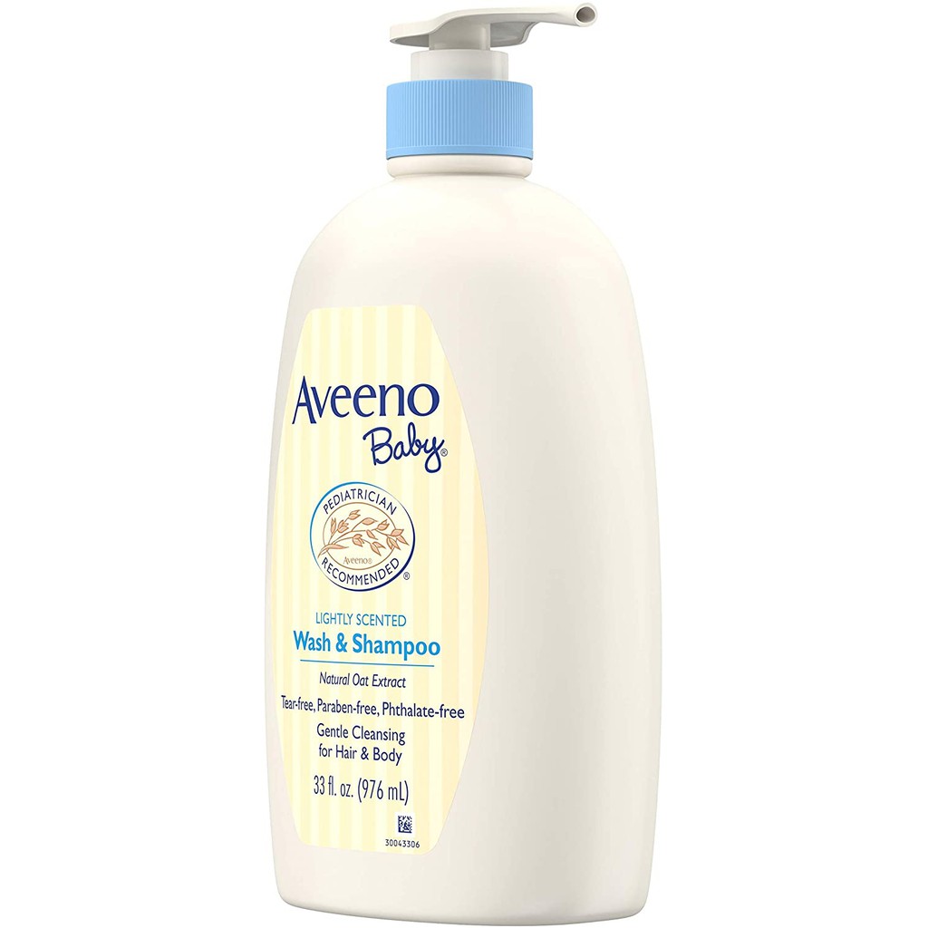 aveeno baby wash and shampoo 33 oz