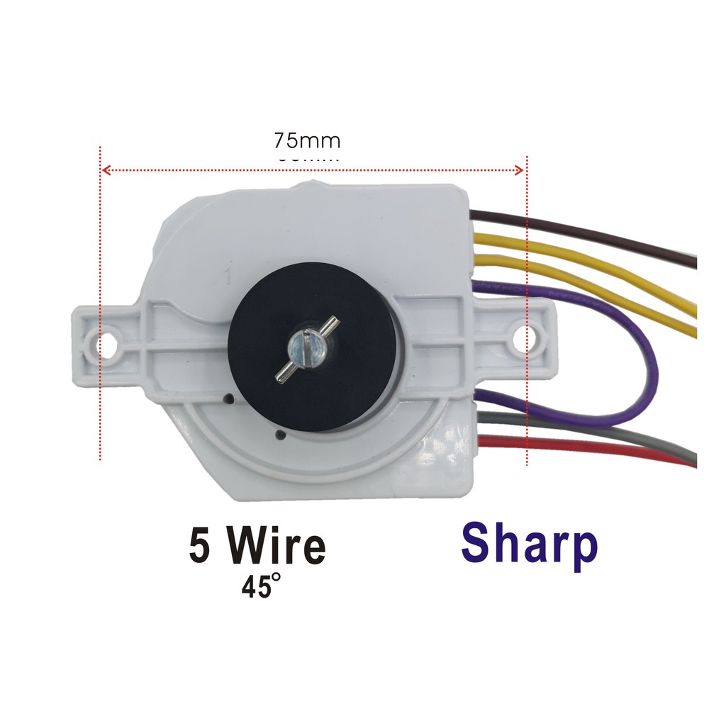 Sharp EST7015 5 Wire Washing Machine Wash Timer (Semi Auto)