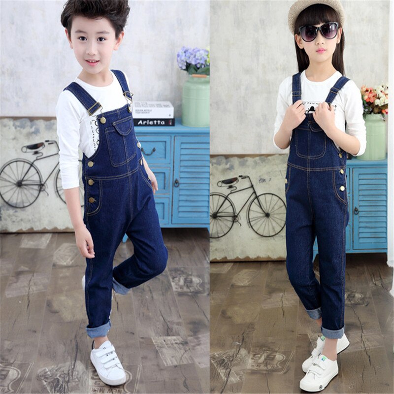 kids denim jumpsuit