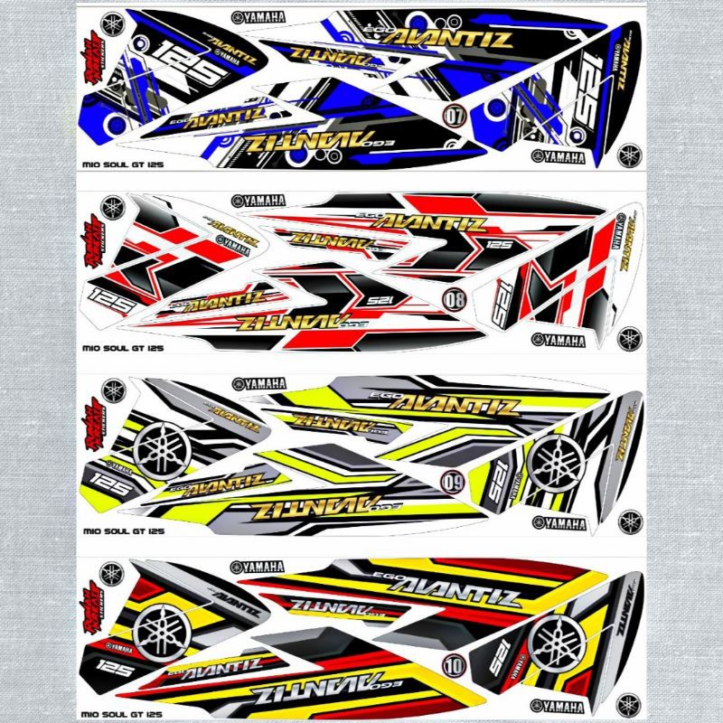 Sriping Sticker Variations Thailand Thailook Mio Soul Gt 125 2015 Mio 2020 Avantiz Ego Motif Sticker Sriping Variasi Thailand Thailook Mio Soul Gt 125 2015 2020 Motif Avantiz Ego Shopee Malaysia