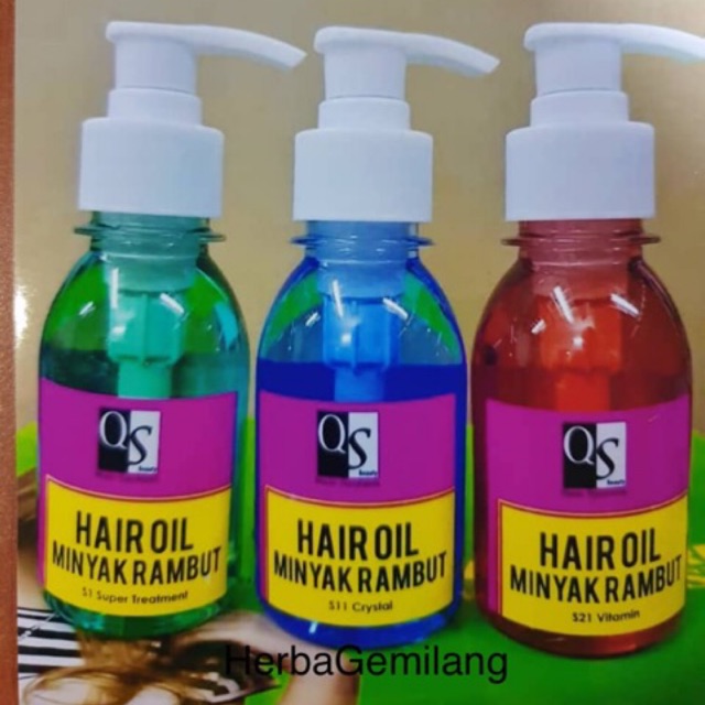 QS Minyak  Rambut  120ml Shopee Malaysia